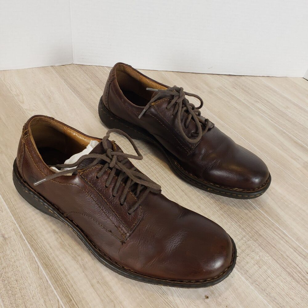 Born Todd Derbys Oxfords Shoes Mens Size 8.5M Brown Leather Casual Lace Up